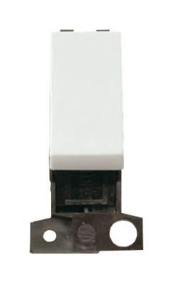 Click MiniGrid 10AX 2 Way Retractive Switch Module White
