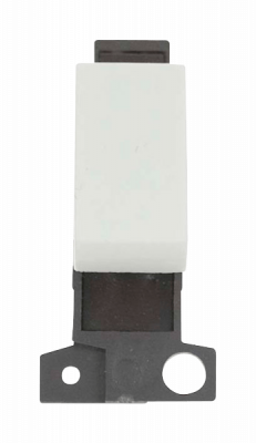 Click MiniGrid 10A 3 Position Switch Module White
