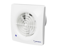 NVA 100mm Fan c/w Passive Infrared & Timer 97m&sup3;/h