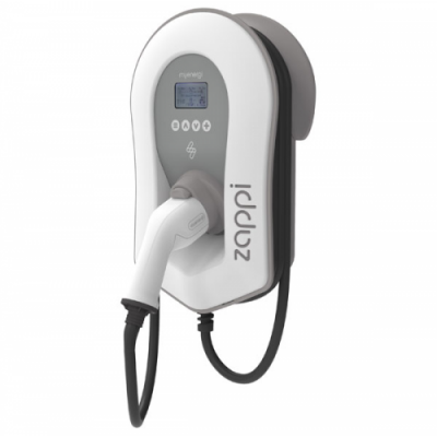 MyEnergi Zappi Eco-Smart 2.1 EV Charger 7KW WIFI/Ethernet Tamperproof Tethered – White