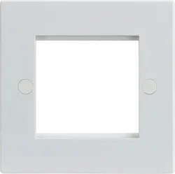 K/Bridge 2G Euro Modular Faceplate - White