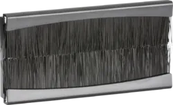 K/Bridge Brush Euro Module 100 x 50mm - Black