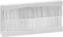K/Bridge Brush Euro Module 100 x 50mm - White