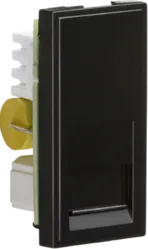 K/Bridge Telephone Master Outlet Euro Module 25 x 50mm (IDC) - Black