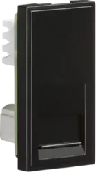 K/Bridge Telephone Secondary Outlet Euro Module 25 x 50mm (IDC) - Black