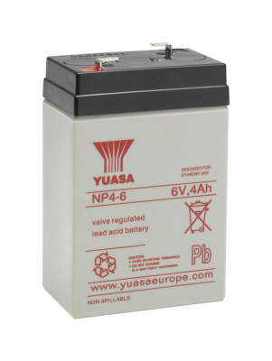 YUASA (6V 4Ah) Yuasa Industrial VRLA Battery