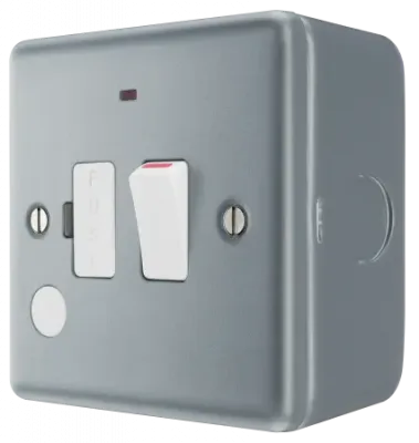 SPECIFIED METAL CLAD 13A SWITCHED SPUR + F/O & NEON