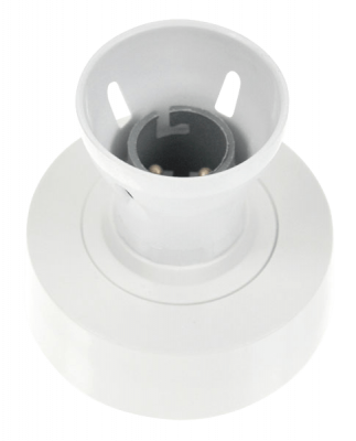 Click Essentials T2 BC Loop-In Batten Lampholder With H.O. Skirt