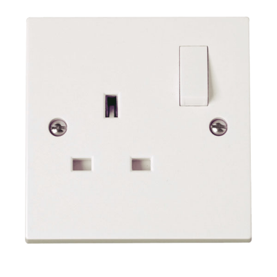 Click Polar 13A 1 Gang DP Switched Socket