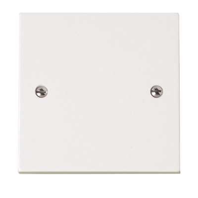 Click Polar 1 Gang Blank Plate