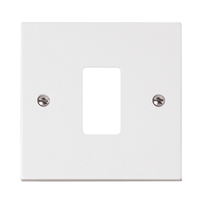 Click Polar 1 Gang GridPro Frontplate