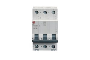 Wylex 6A Three pole MCB C curve 10kA