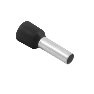 Unicrimp Bootlace Ferrule 1.5mm Black French PK100