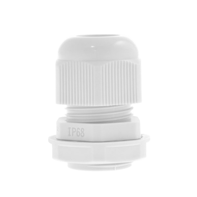 SKINTOP M32 NYLON CABLE GLAND WHITE 14-21mm IP68