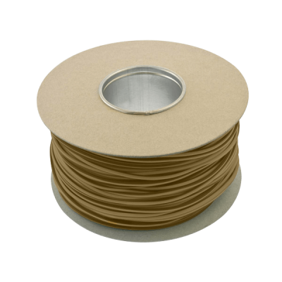 Unicrimp 100m x 3mm PVC SLEEVING BROWN