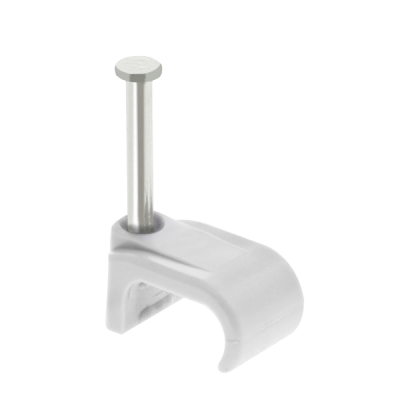 Unicrimp 2.5MM T&E CABLE CLIPS WHITE (PK100)