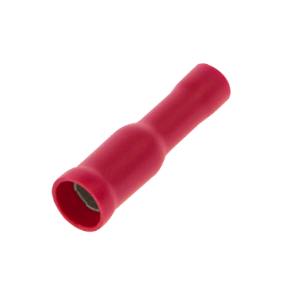 Unicrimp RED FMLE AUTO BULLET TERMINAL4MM(PK100)