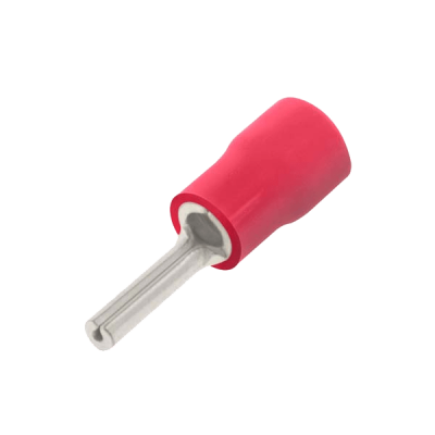 Unicrimp RED PIN TERMINAL 12MM (PK100)