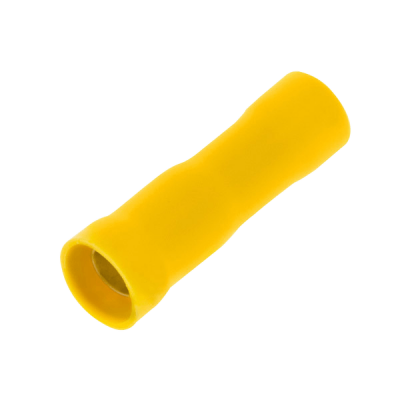 Unicrimp YELLOW FEMALE AUTO BULLET 5MM (PK100)