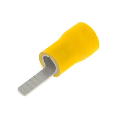 Unicrimp YELLOW BLADE TERMINAL 10MM (PK100)