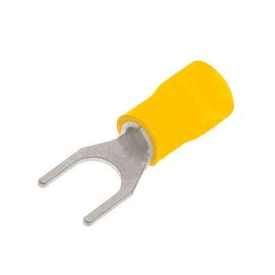 Unicrimp YELLOW FORK TERMINAL 3.5MM NARROW PK100
