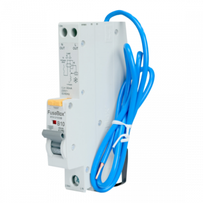 Fusebox 10kA 10A 30MA B CURVE TYPE A RCBO