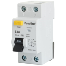 Fusebox TYPE A 63A 30mA 2P RCD