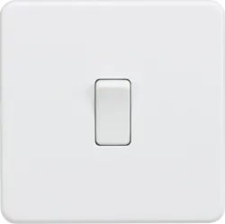 K/Bridge 10AX 1G Intermediate Switch - Matt white