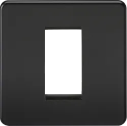 K/Bridge 1G Euro Modular Faceplate - Matt Black