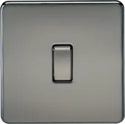 K/Bridge 10AX 1G 2-way Switch - Black Nickel