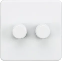 K/Bridge 2G 2-way 10-200W (5-150W LED) Intelligent dimmer - Matt White