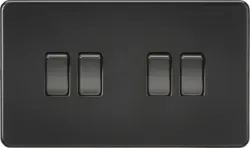 K/Bridge 10AX 4G 2-way Switch - Matt Black