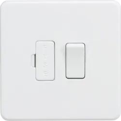 K/Bridge 13A Switched Fused Spur Unit - Matt White
