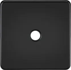 K/Bridge 20A Flex Outlet Plate - Matt Black