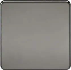 K/Bridge 1G Blanking Plate - Black Nickel