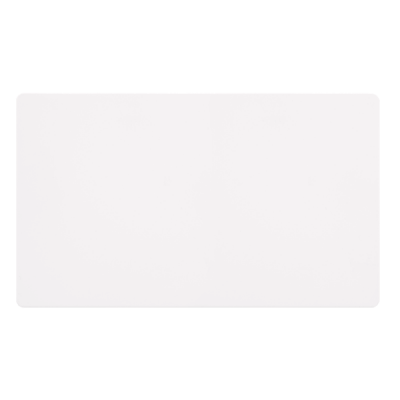 Click Definity 2 Gang Blank Plate | Metal | White plate