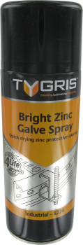 Deligo Premium Bright Zinc Galvanising Spray 400ml (R224)