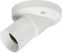 K/Bridge T2 Angled Short Skirt BC Batten Holder - 3 Terminals
