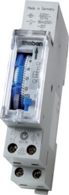 Timeguard Din Rail Mount 1 Mod 24 Hour Segment Timeswitch