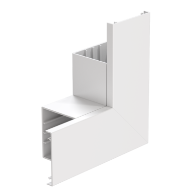 Marshall Tufflex Flat Bend 90D 100x100mm White