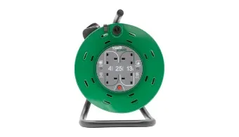 Tower 4 Socket 25 Metre 13 Amp Cable Reel Drum
