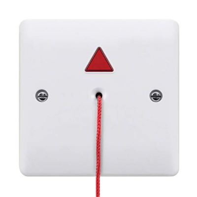 ESP Beacon Accessible Toilet Alarm Pull Cord Module White
