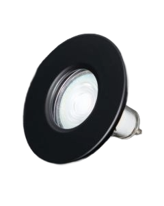KSR Firebreak Qr GU10 IP65 Black Bezel