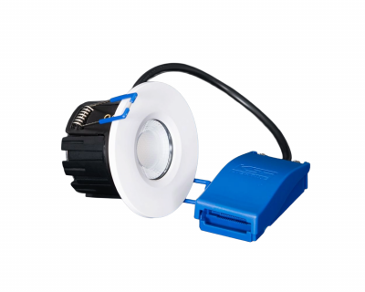 KSR Firebreak Qr Select Dual Wattage & 4 CCT LED IP65 Dimmable Downlight White