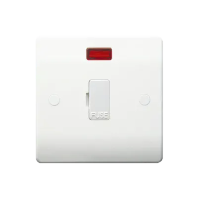 Thrion Unswitched Fused Connection Unit 13A Neon White