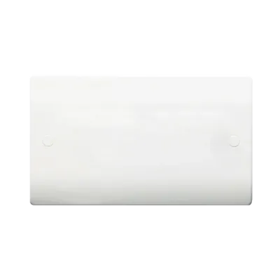 Thrion Blanking Plate 2 Gang White