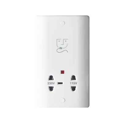 Thrion Shaver Socket 110/230V White
