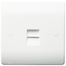 Thrion Socket 1G Telephone Master White