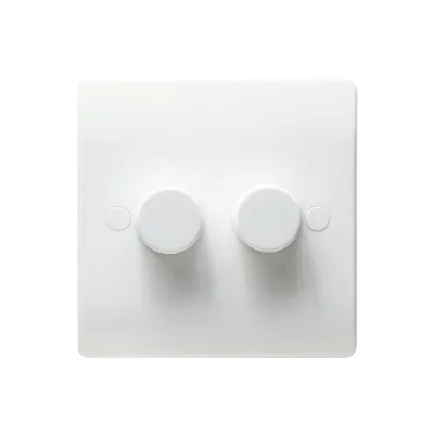 Thrion Dimmer Switch 2G LED White