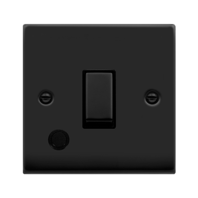 Click Deco Switch + F/O DP 20A Matt Black